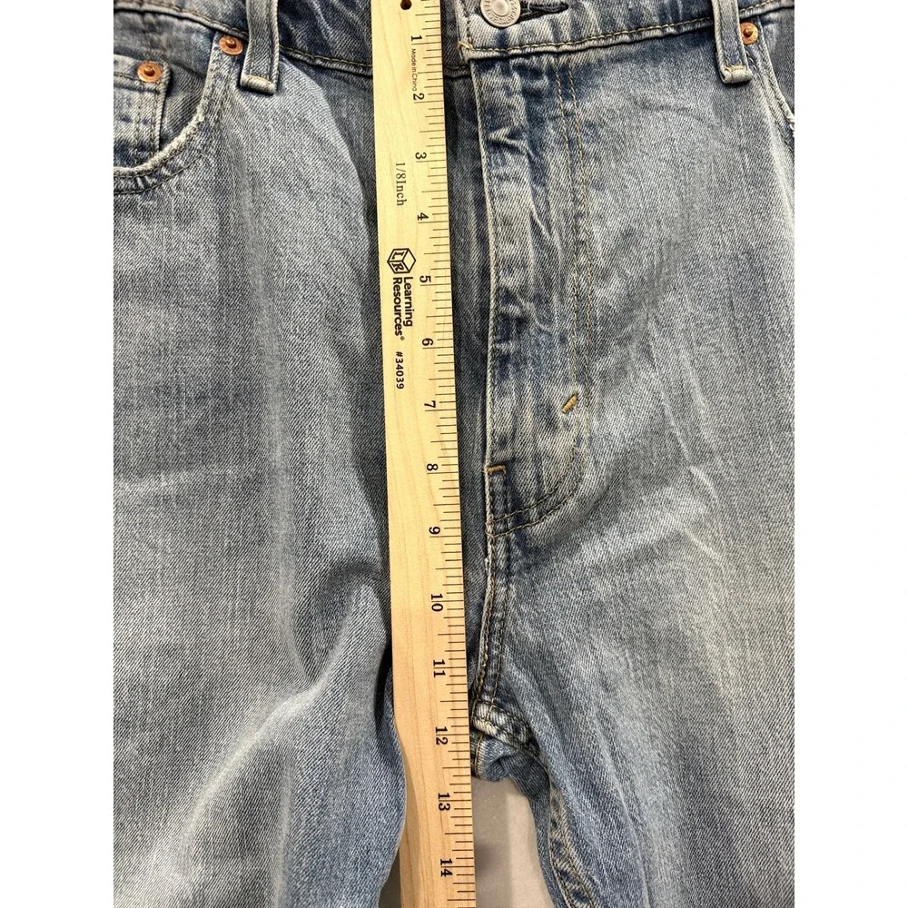Levi's 559 Relaxed Straight Jeans Mens 38x34 Blue Denim Stretch 00559-0603